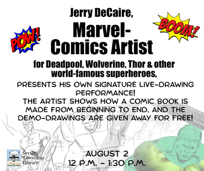 Marvel-Comics Artist Jerry DeCaire Marvel-Comics Artist Jerry DeCaire