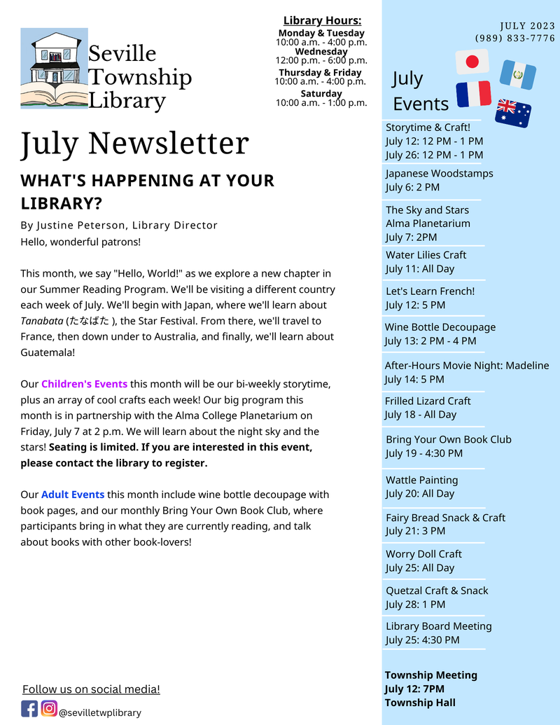 Seville Township Library June Newsletter.png
